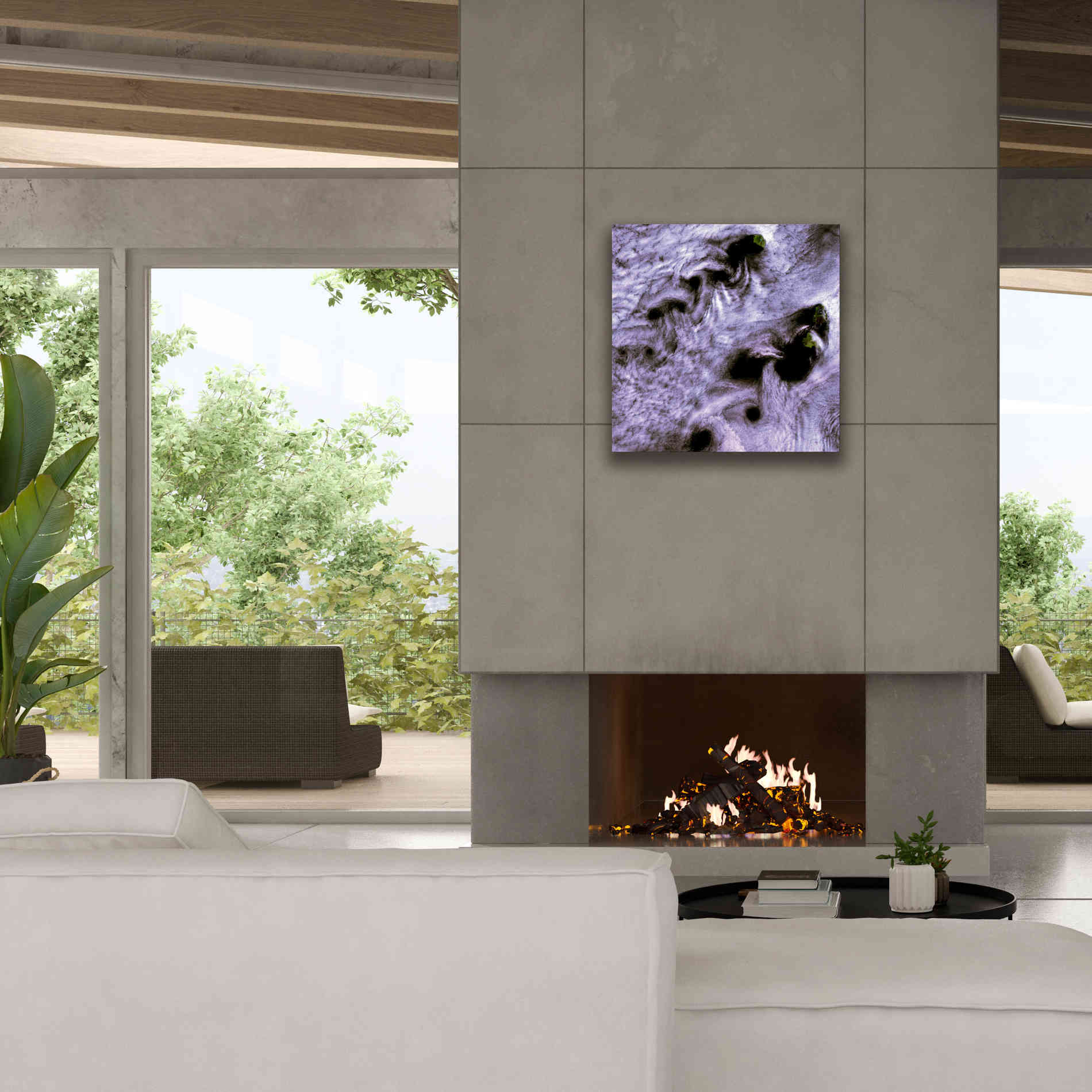 'Earth as Art: Broutona ' Canvas Wall Art,26 x 26