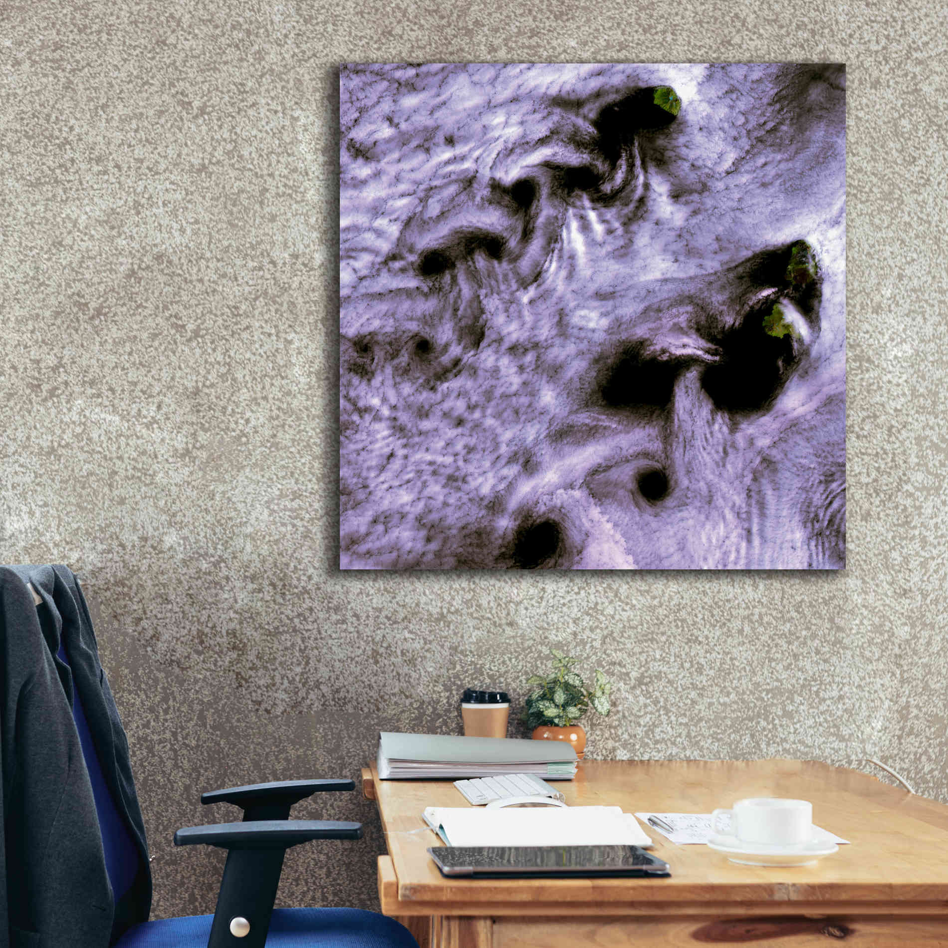 'Earth as Art: Broutona ' Canvas Wall Art,37 x 37