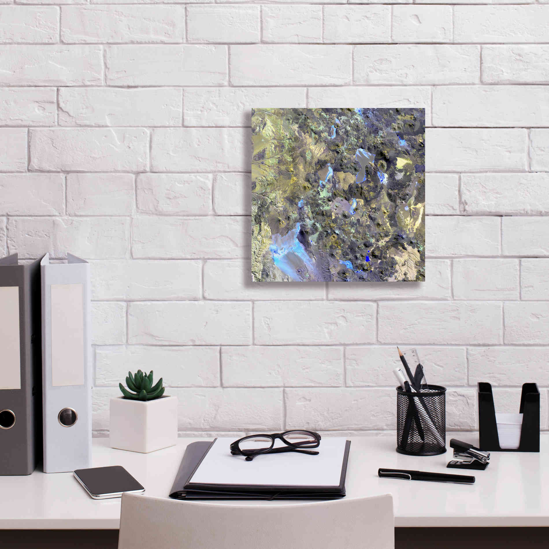 'Earth as Art: Chilean Volcanoes' Canvas Wall Art,12 x 12