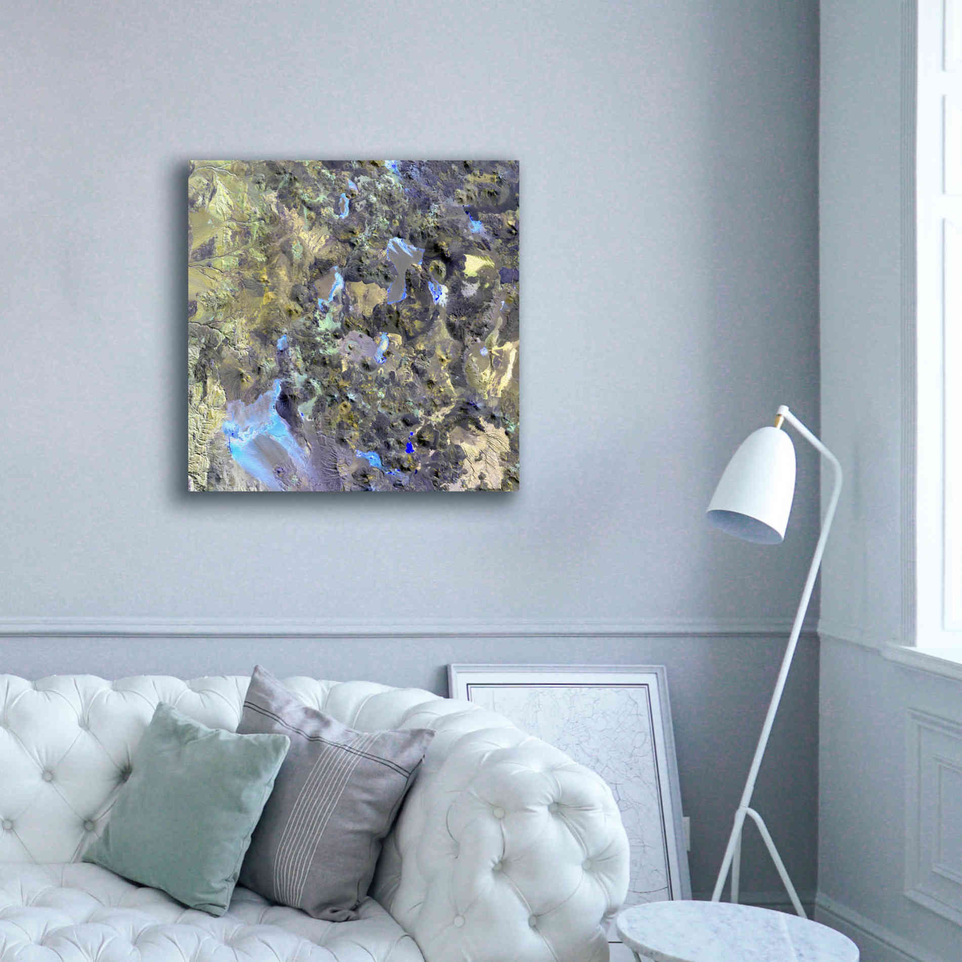 'Earth as Art: Chilean Volcanoes' Canvas Wall Art,37 x 37
