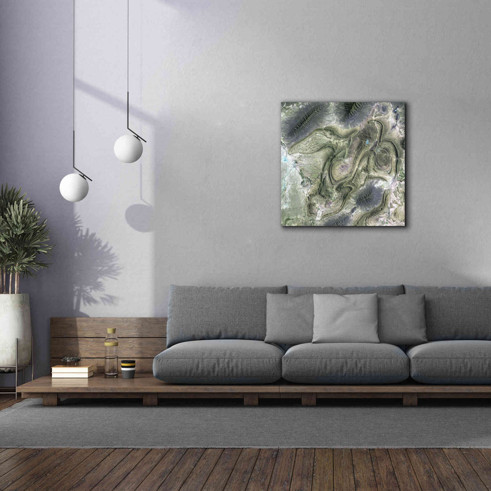 'Earth as Art: Coahuila ' Canvas Wall Art,37 x 37