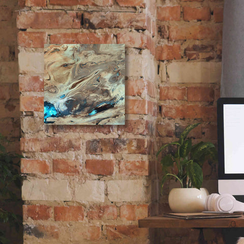 Image of 'Earth as Art: Dasht-e Kenir ' Canvas Wall Art,12 x 12