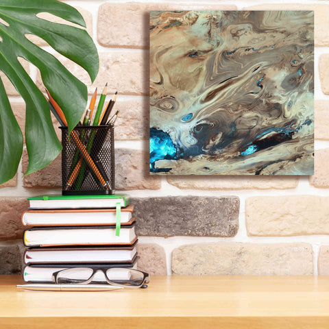 Image of 'Earth as Art: Dasht-e Kenir ' Canvas Wall Art,12 x 12