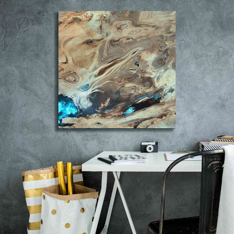 Image of 'Earth as Art: Dasht-e Kenir ' Canvas Wall Art,26 x 26