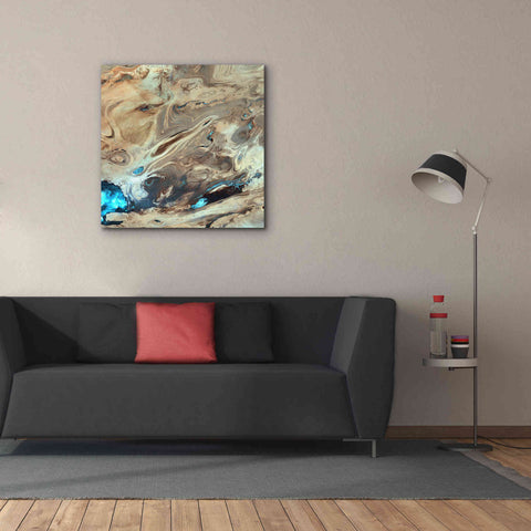 Image of 'Earth as Art: Dasht-e Kenir ' Canvas Wall Art,37 x 37