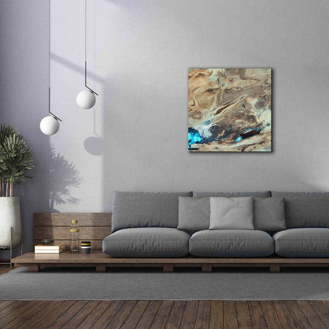 Image of 'Earth as Art: Dasht-e Kenir ' Canvas Wall Art,37 x 37