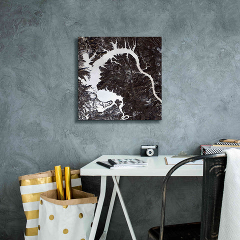 Image of 'Earth as Art: Dragon Lake' Canvas Wall Art,18 x 18