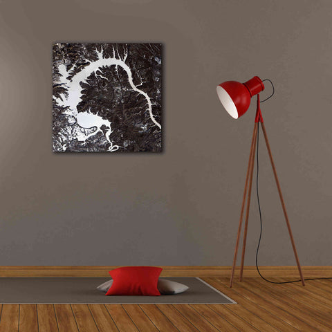 Image of 'Earth as Art: Dragon Lake' Canvas Wall Art,26 x 26