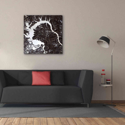 Image of 'Earth as Art: Dragon Lake' Canvas Wall Art,37 x 37