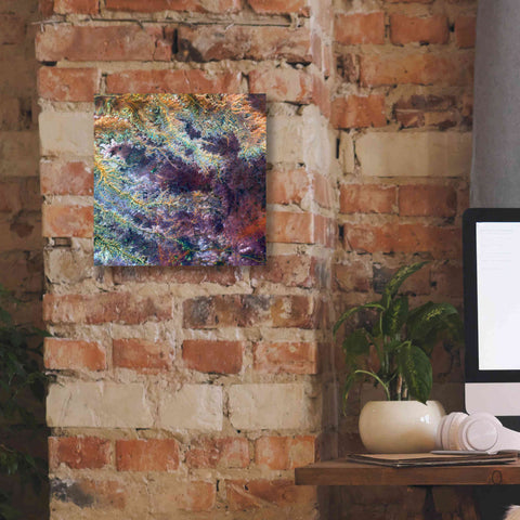 Image of 'Earth as Art: Ghadamis River' Canvas Wall Art,12 x 12