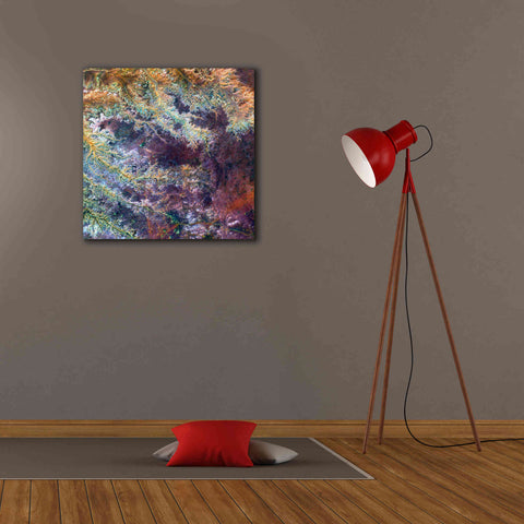 Image of 'Earth as Art: Ghadamis River' Canvas Wall Art,26 x 26