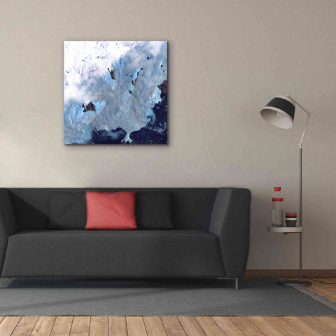 Image of 'Earth as Art: Greenland Coast' Canvas Wall Art,37 x 37