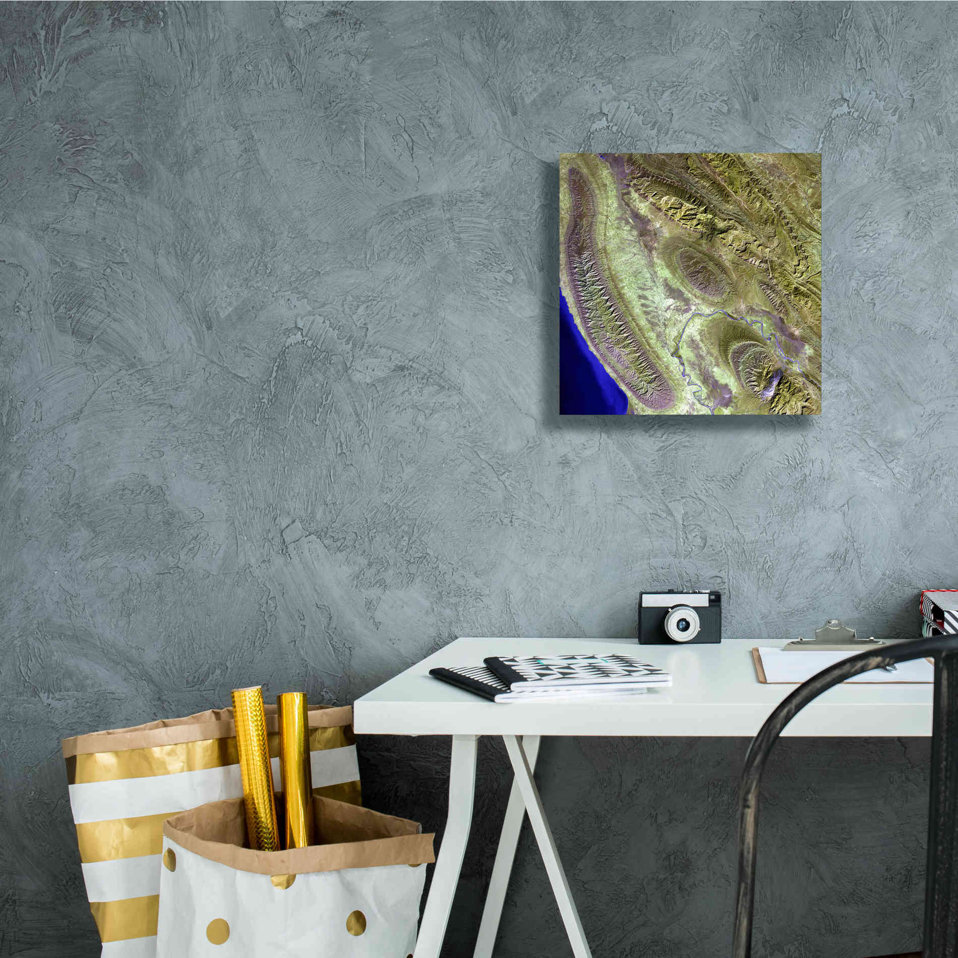 'Earth as Art: Konari ' Canvas Wall Art,12 x 12