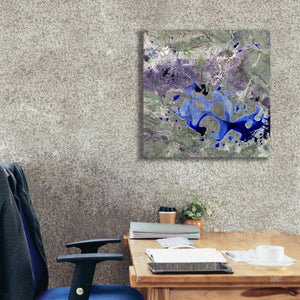 'Earth as Art: Lake Carnegie' Canvas Wall Art,26 x 26