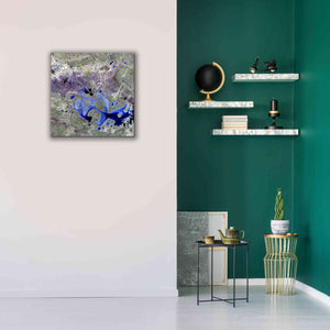 'Earth as Art: Lake Carnegie' Canvas Wall Art,26 x 26