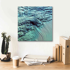 'Earth as Art: Lambert Glacier' Canvas Wall Art,18 x 18