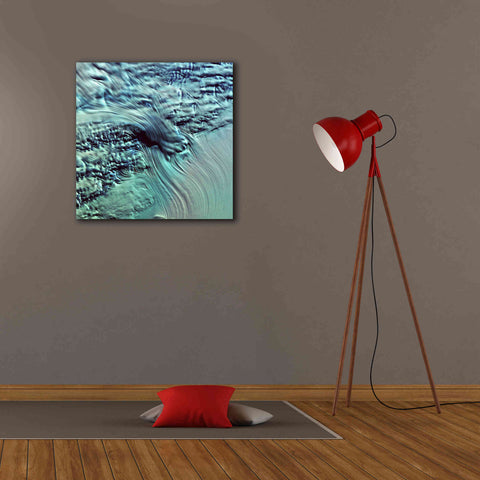 Image of 'Earth as Art: Lambert Glacier' Canvas Wall Art,26 x 26