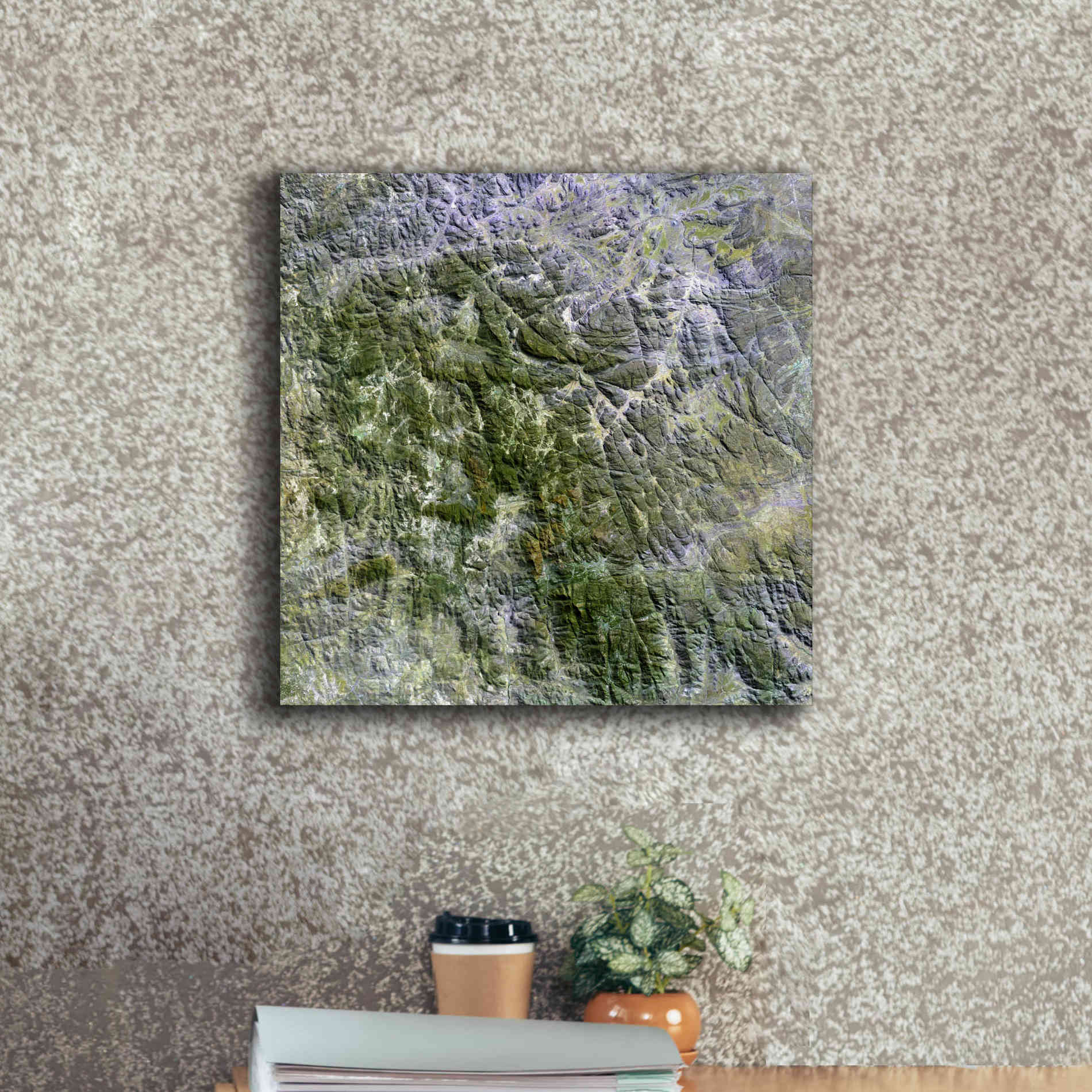 'Earth as Art: Namaqualand ' Canvas Wall Art,18 x 18