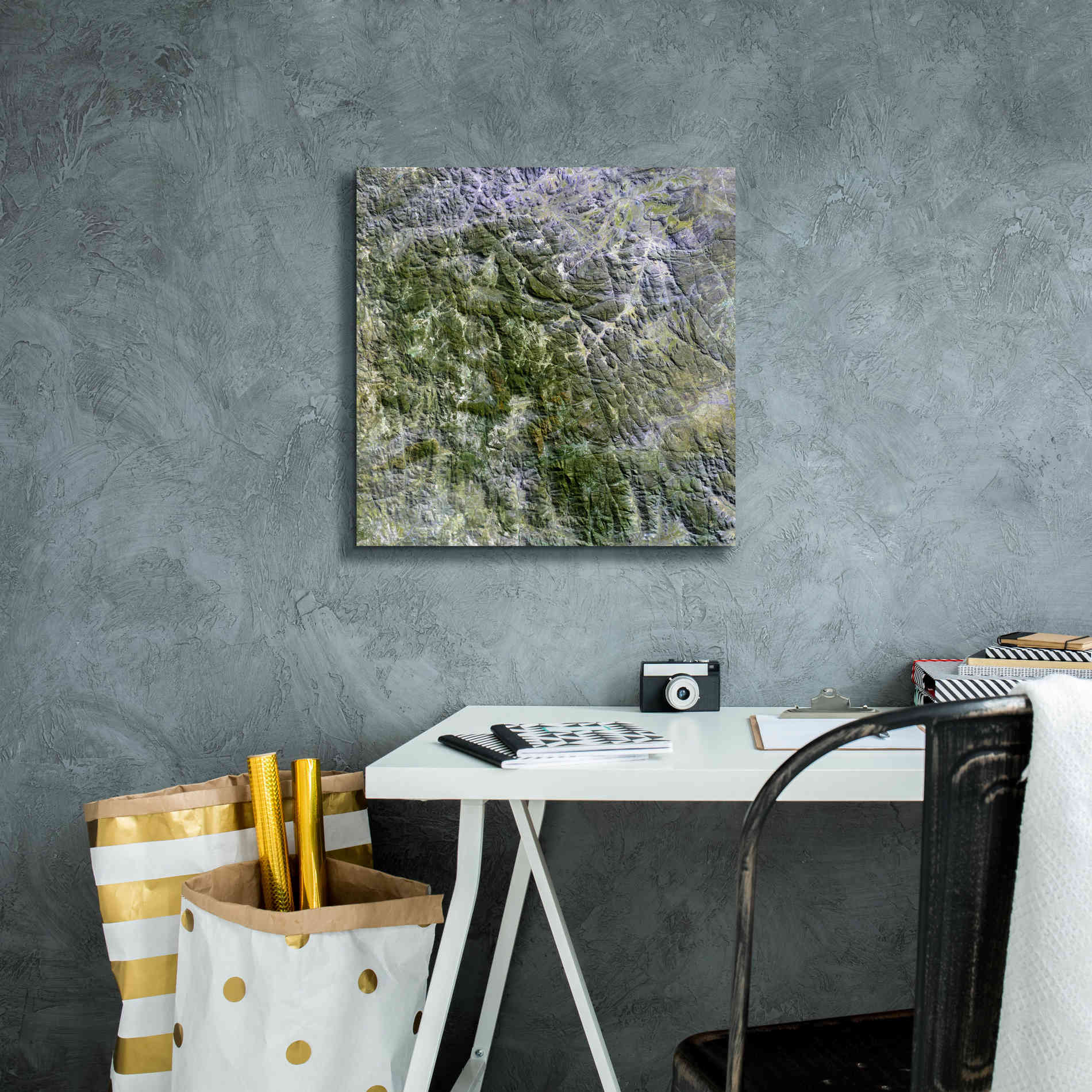 'Earth as Art: Namaqualand ' Canvas Wall Art,18 x 18
