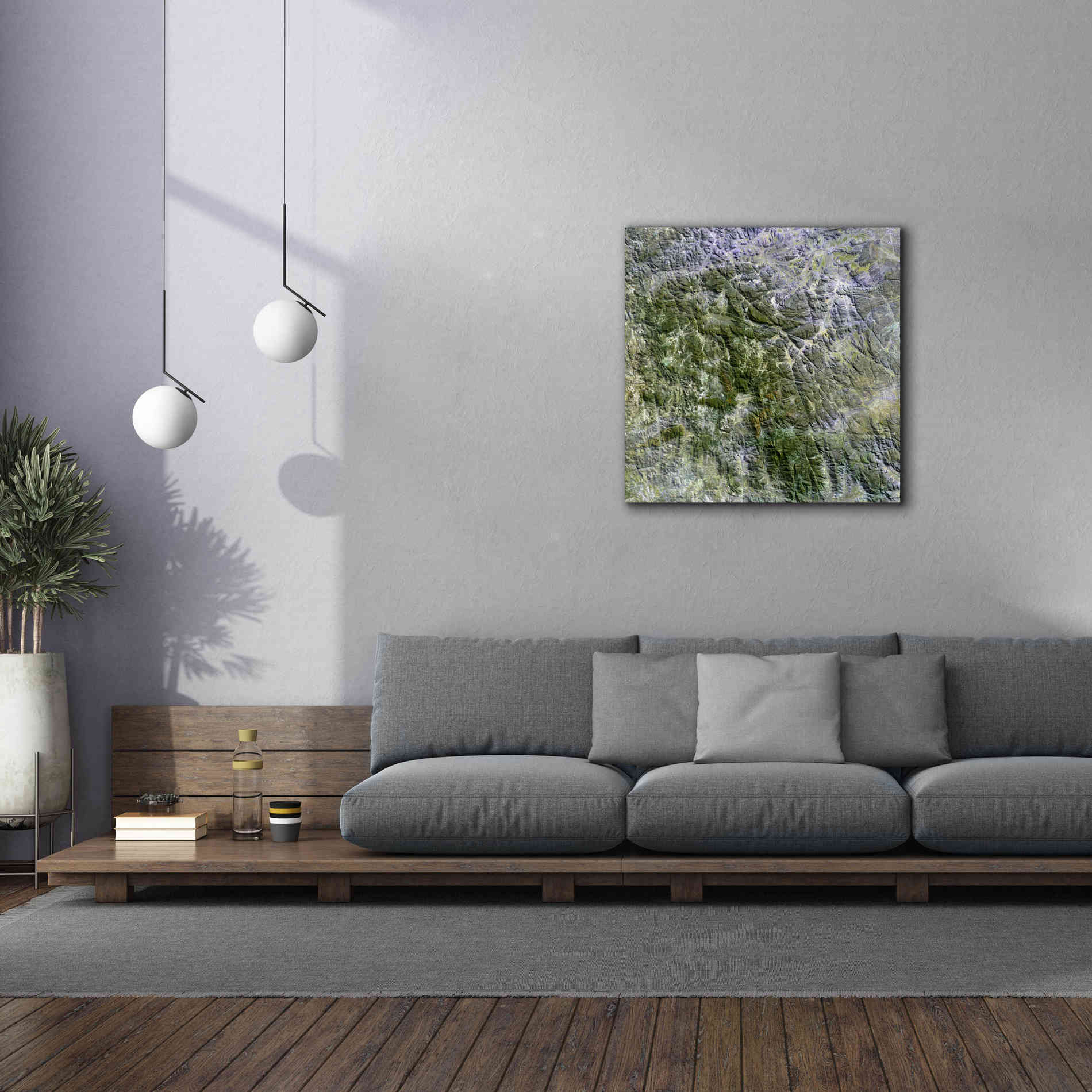 'Earth as Art: Namaqualand ' Canvas Wall Art,37 x 37