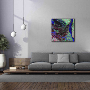 'Earth as Art: Parana River Delta' Canvas Wall Art,37 x 37