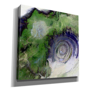 'Earth as Art: Richat Structure' Canvas Wall Art