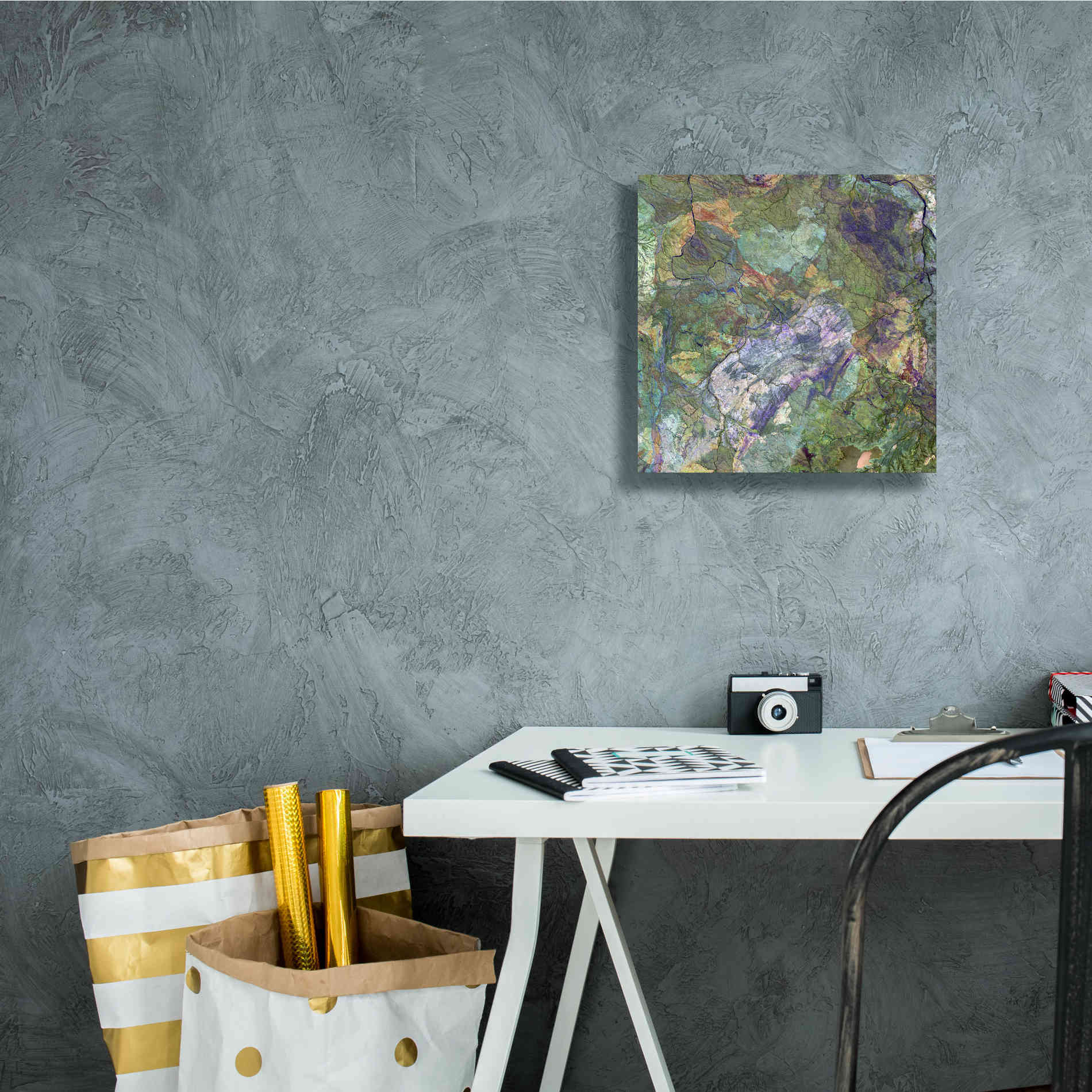 'Earth as Art: Great Sandy Desert' Canvas Wall Art,12 x 12