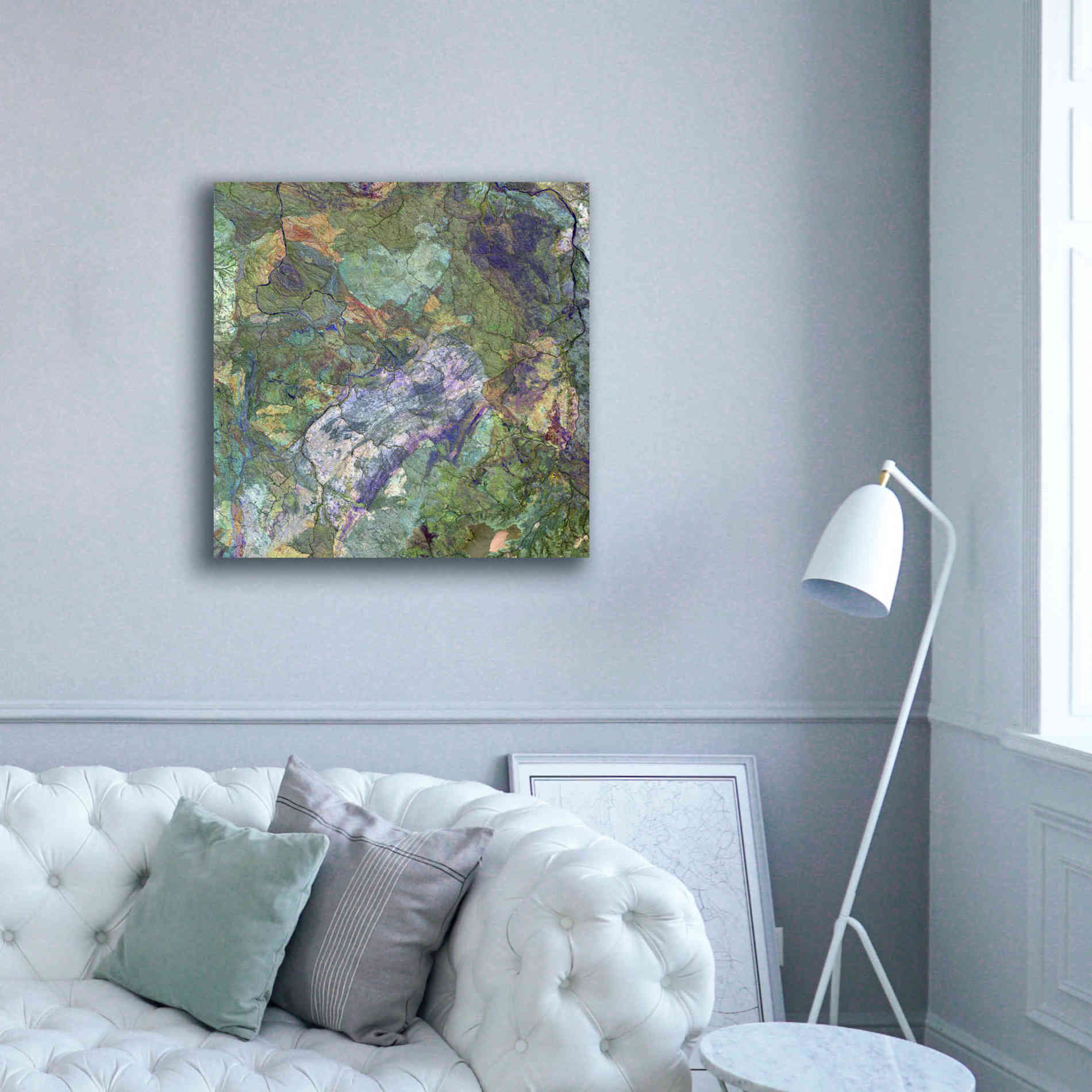 'Earth as Art: Great Sandy Desert' Canvas Wall Art,37 x 37