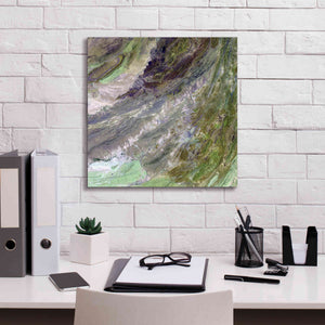 'Earth as Art: Sulaiman Mountains' Canvas Wall Art,18 x 18