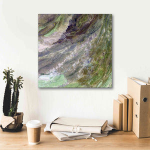 'Earth as Art: Sulaiman Mountains' Canvas Wall Art,18 x 18