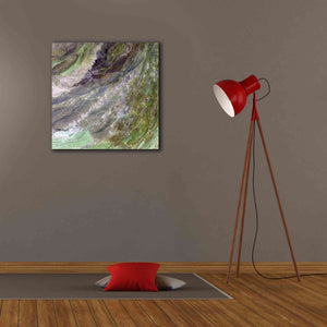 'Earth as Art: Sulaiman Mountains' Canvas Wall Art,26 x 26