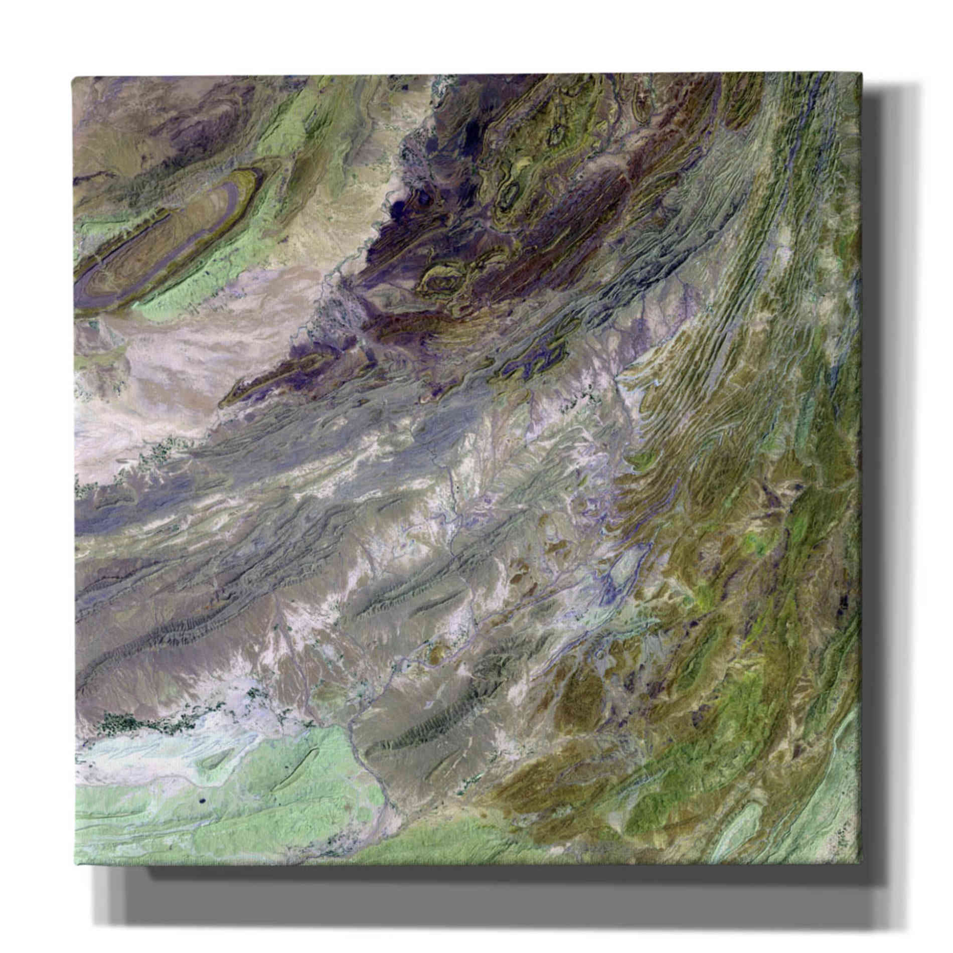 'Earth as Art: Sulaiman Mountains' Canvas Wall Art