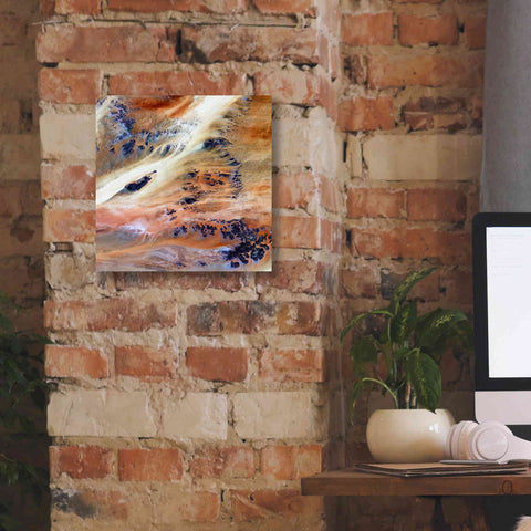 Image of 'Earth as Art: Terkezi Oasis' Canvas Wall Art,12 x 12