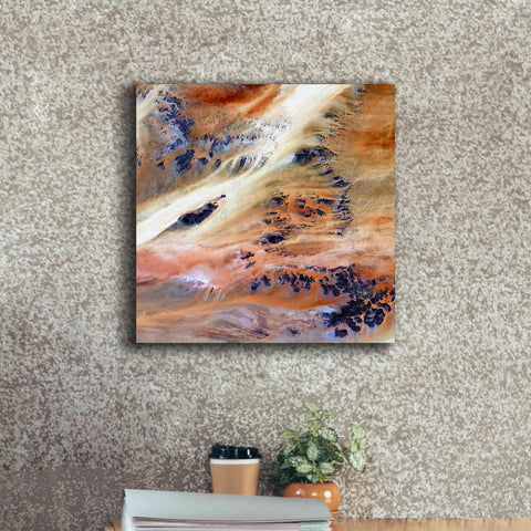 Image of 'Earth as Art: Terkezi Oasis' Canvas Wall Art,18 x 18