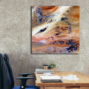 'Earth as Art: Terkezi Oasis' Canvas Wall Art,37 x 37