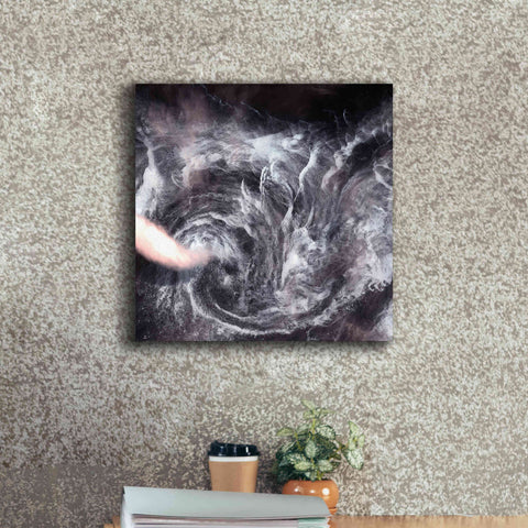 Image of 'Earth as Art: Whirlpool in the Air' Canvas Wall Art,18 x 18