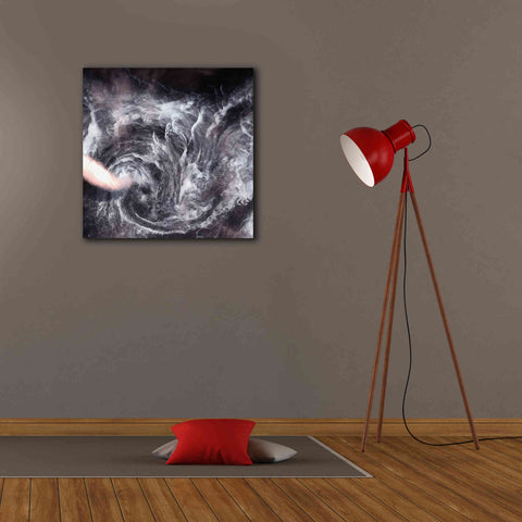 Image of 'Earth as Art: Whirlpool in the Air' Canvas Wall Art,26 x 26