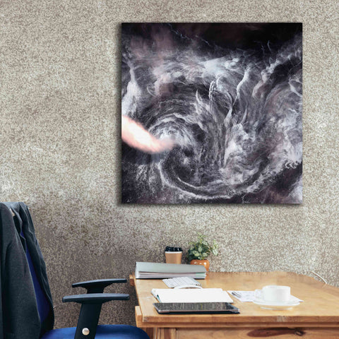 Image of 'Earth as Art: Whirlpool in the Air' Canvas Wall Art,37 x 37