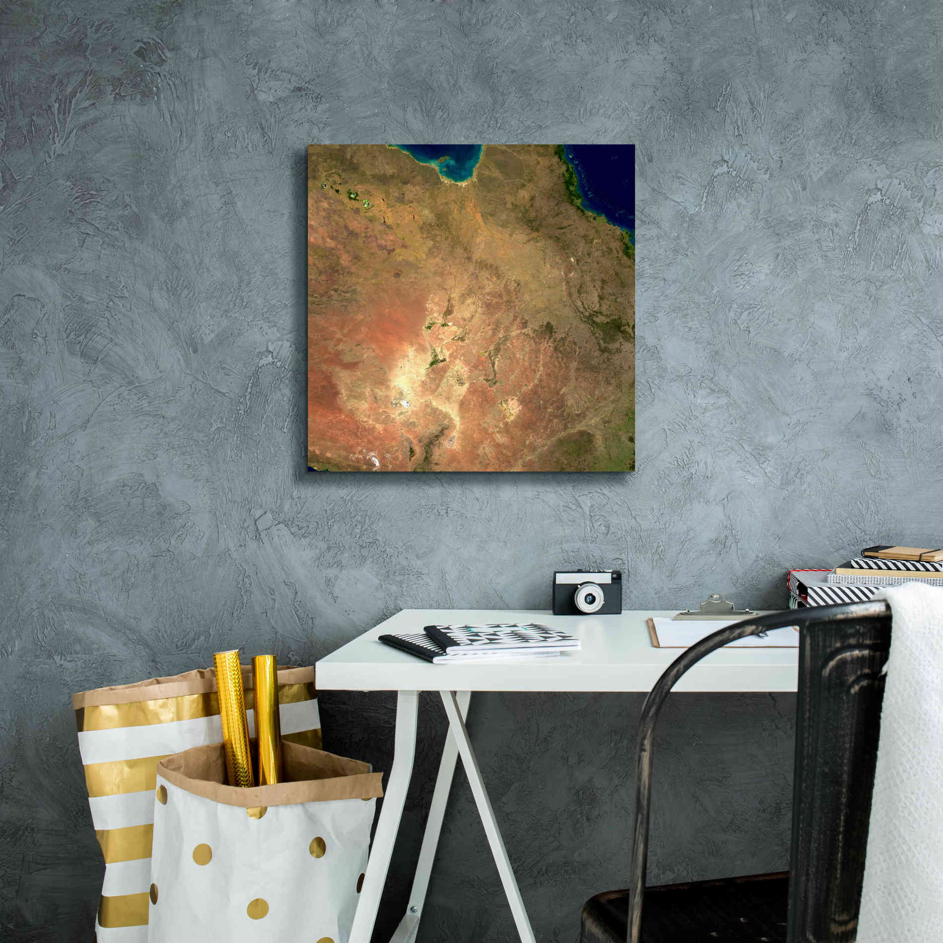 'Earth as Art: Australia ' Canvas Wall Art,18 x 18