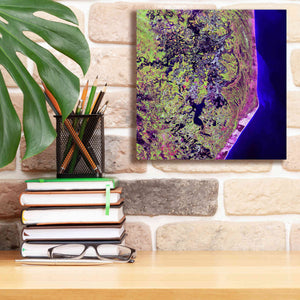 'Earth as Art: Cabo San Antonio' Canvas Wall Art,12 x 12