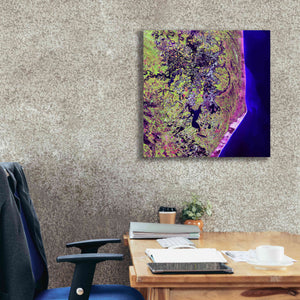 'Earth as Art: Cabo San Antonio' Canvas Wall Art,26 x 26