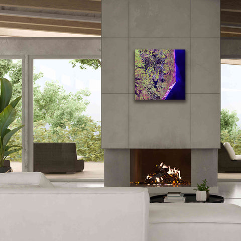 Image of 'Earth as Art: Cabo San Antonio' Canvas Wall Art,26 x 26