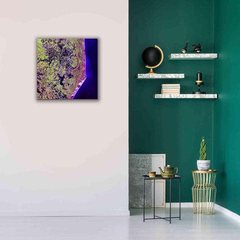 Image of 'Earth as Art: Cabo San Antonio' Canvas Wall Art,26 x 26