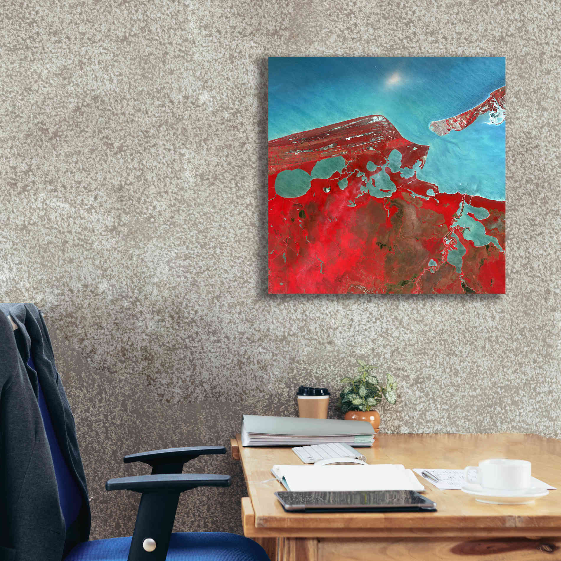 'Earth as Art: Campeche ' Canvas Wall Art,26 x 26