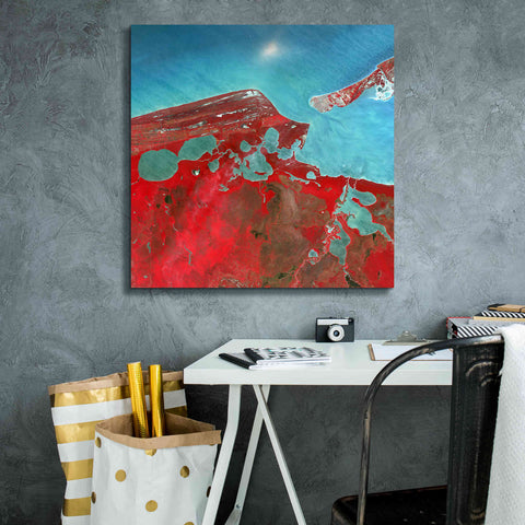 Image of 'Earth as Art: Campeche ' Canvas Wall Art,26 x 26