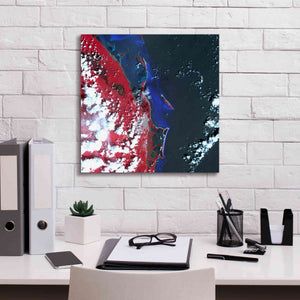 'Earth as Art: Cancun ' Canvas Wall Art,18 x 18