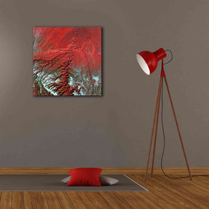 'Earth as Art: Desolation Canyon' Canvas Wall Art,26 x 26