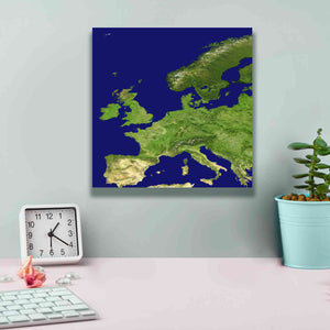 'Earth as Art: Europe ' Canvas Wall Art,12 x 12