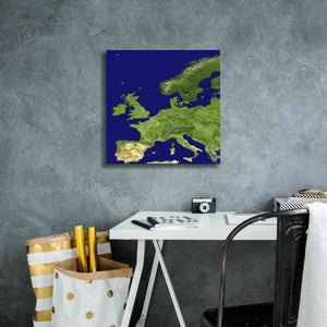 'Earth as Art: Europe ' Canvas Wall Art,18 x 18