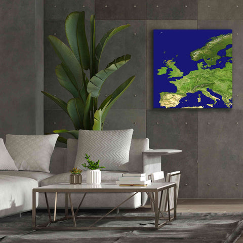 Image of 'Earth as Art: Europe ' Canvas Wall Art,37 x 37
